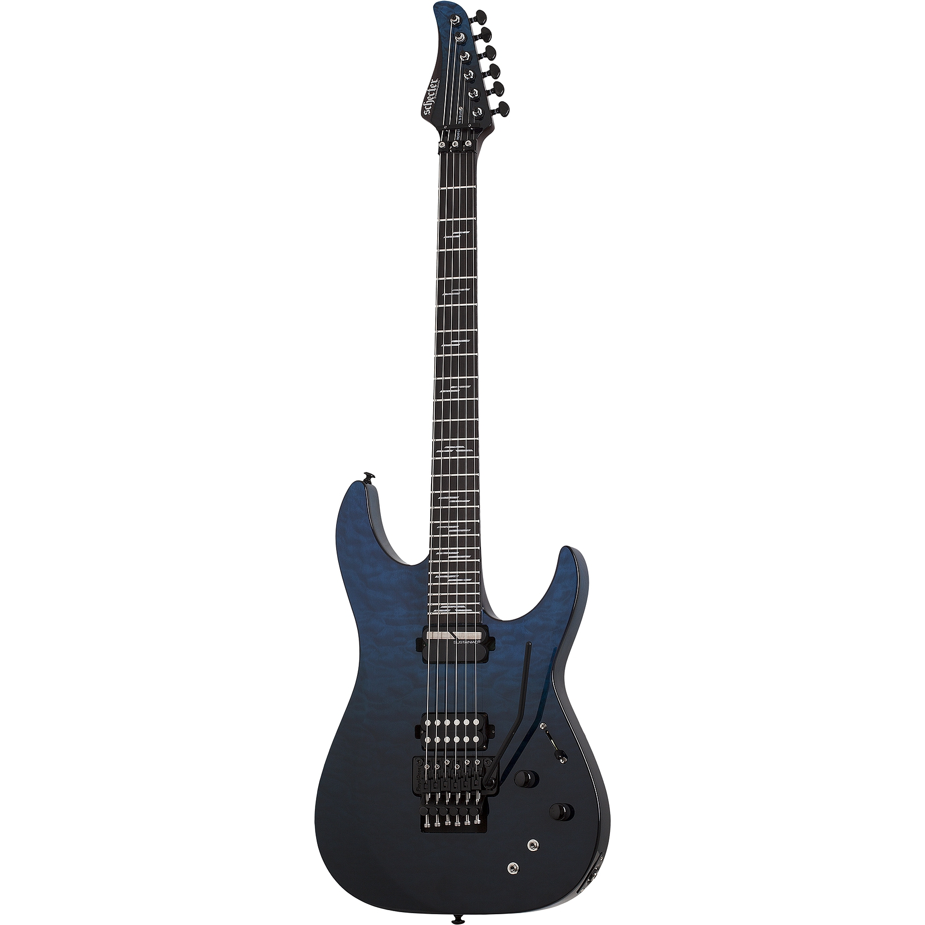 Schecter Reaper-6 FR S Elite Series Elektro Gitar (Deep Ocean Blue)