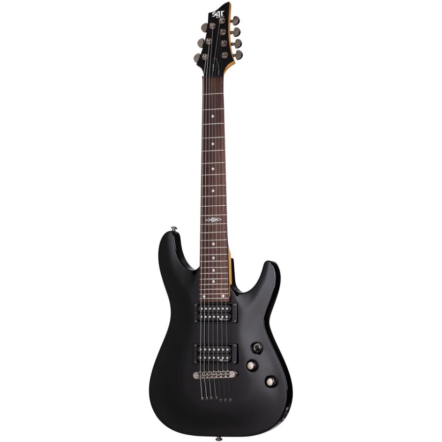 Schecter SGR C-7 Elektro Gitar (Gloss Black)