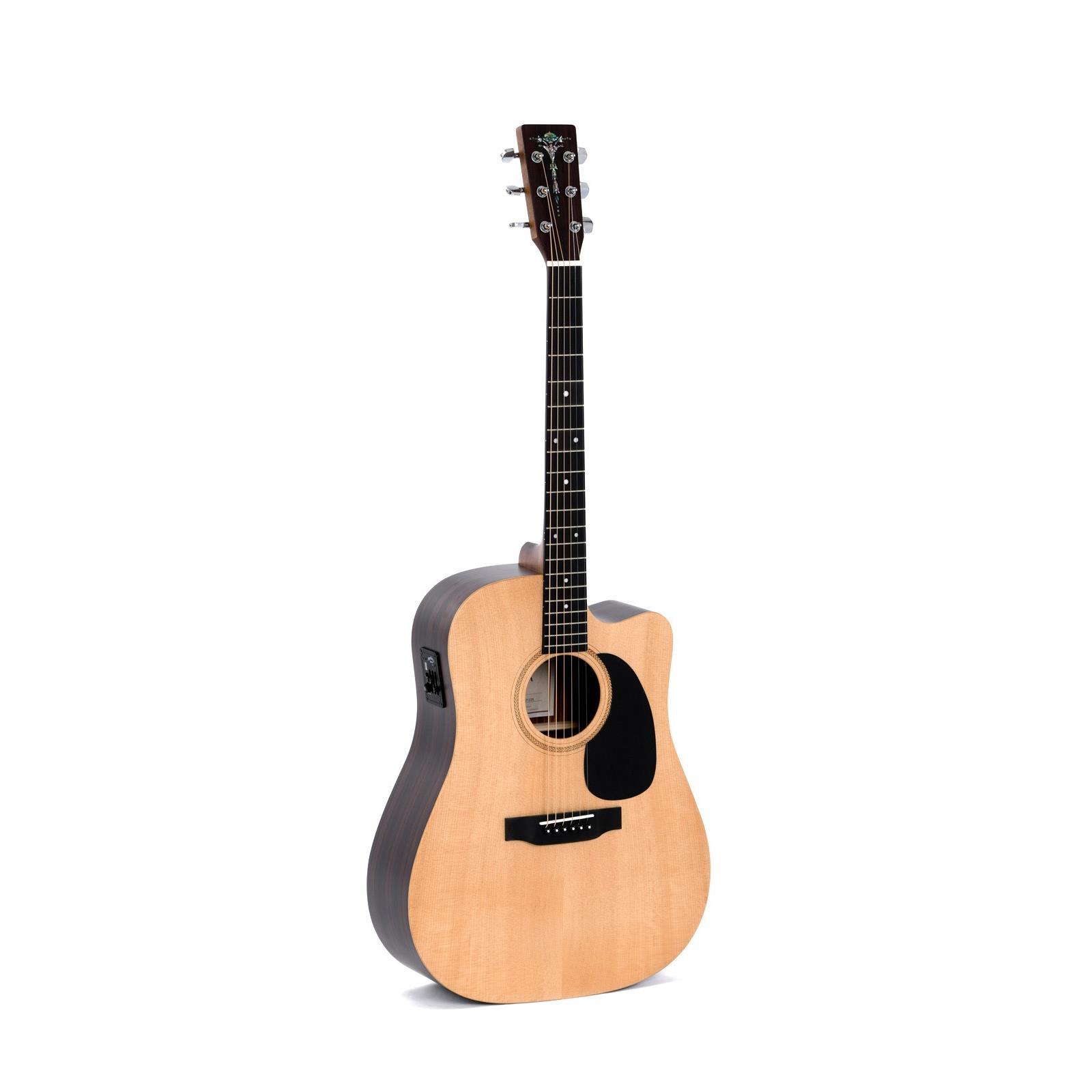 Sigma DTCE Cutaway Elektro Akustik Gitar (Natural)