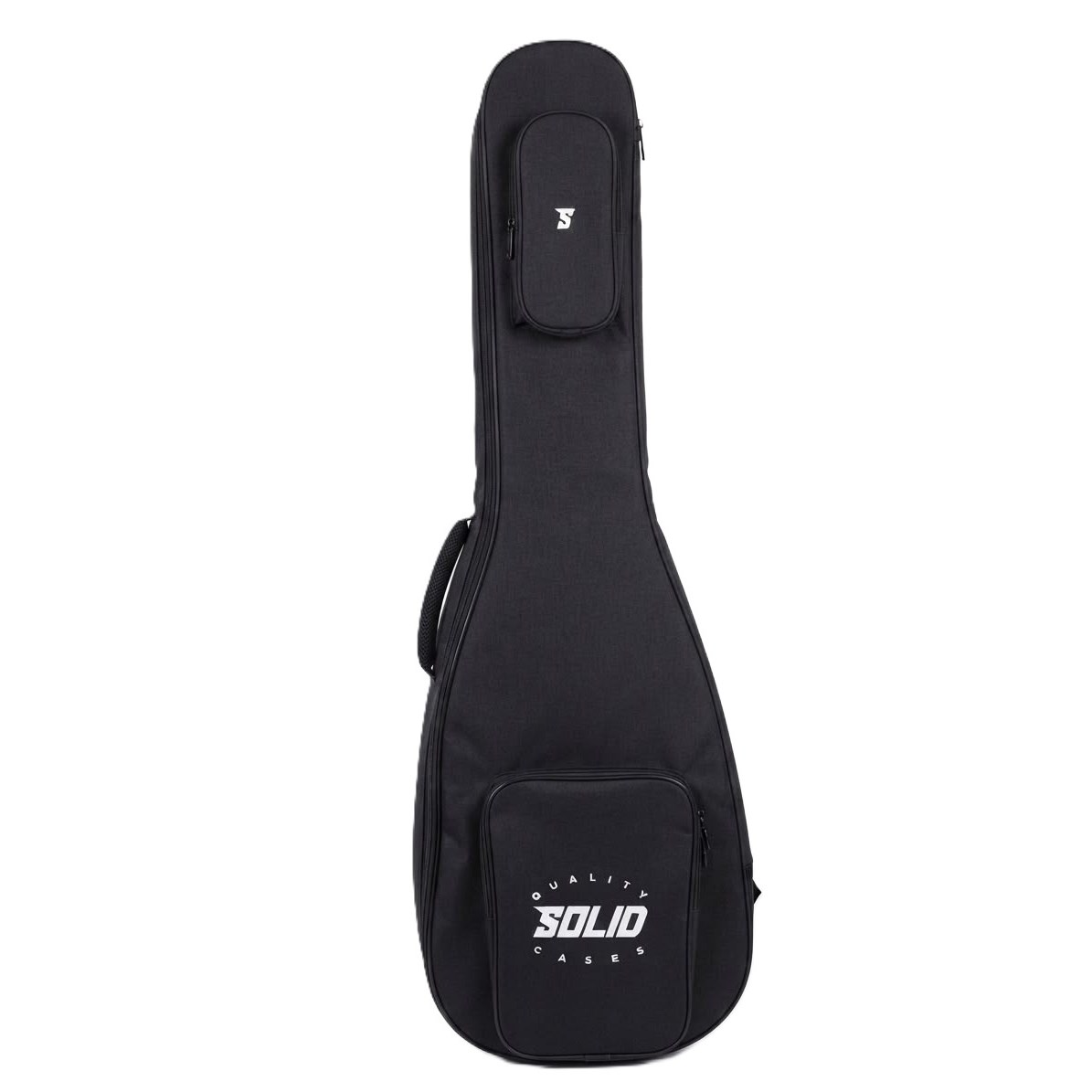 Solid Case Bas Gitar Premium Gigbag (Siyah-Gri)