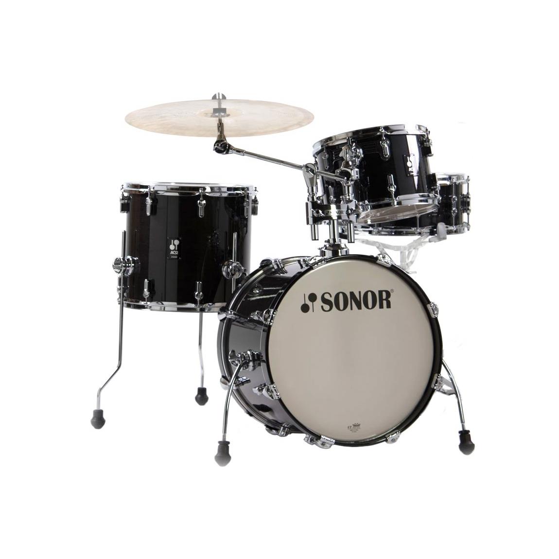 Sonor AQ2 Bop Set Akustik Davul (Transparent Satin Black)