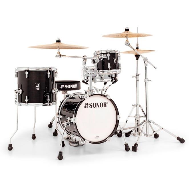 Sonor AQ2 Martini Akustik Davul Set (Transparent Stain Black)