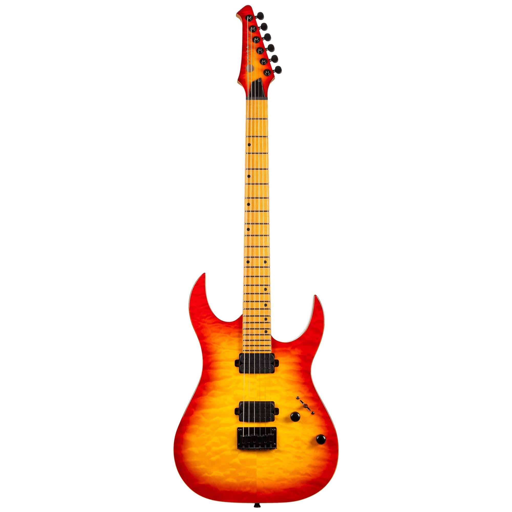 Spira S-500 QFB Elektro Gitar (Fireburst)