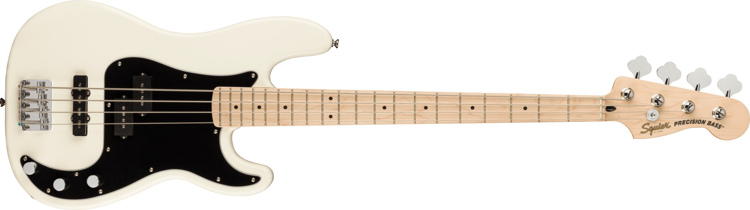 Squier Affinity Precision Bass PJ Akçaağaç Klavye Olympic White Bas Gitar