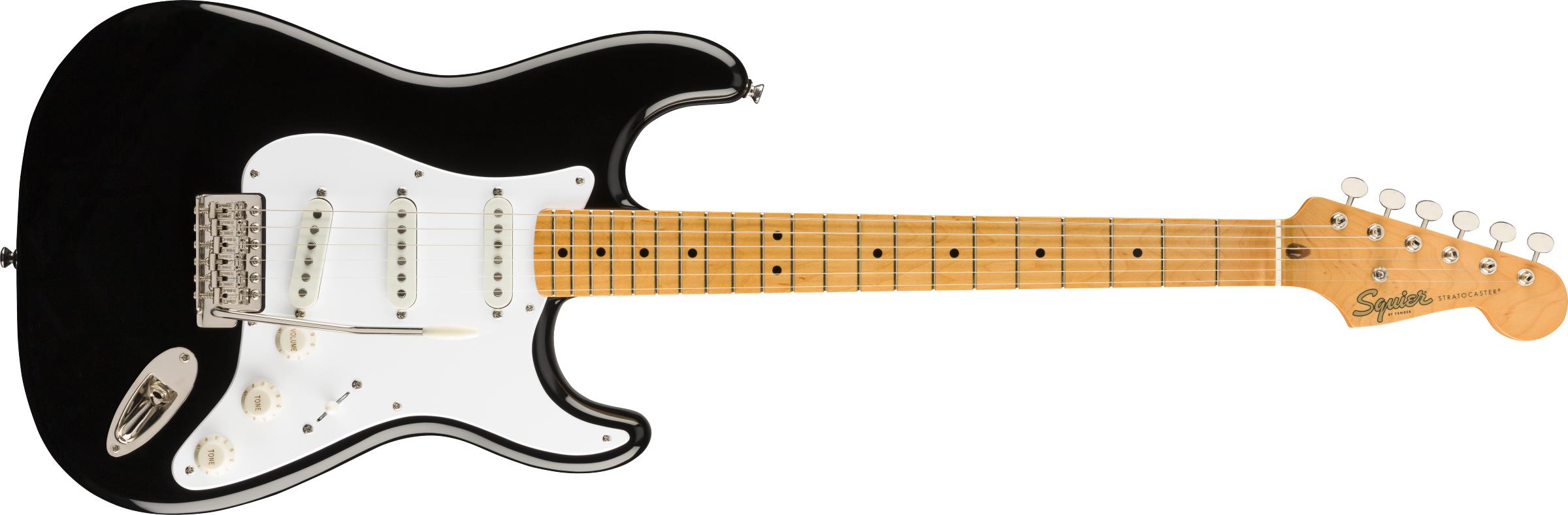 Squier Classic Vibe 50s Stratocaster Akçaağaç Klavye Black Elektro Gitar