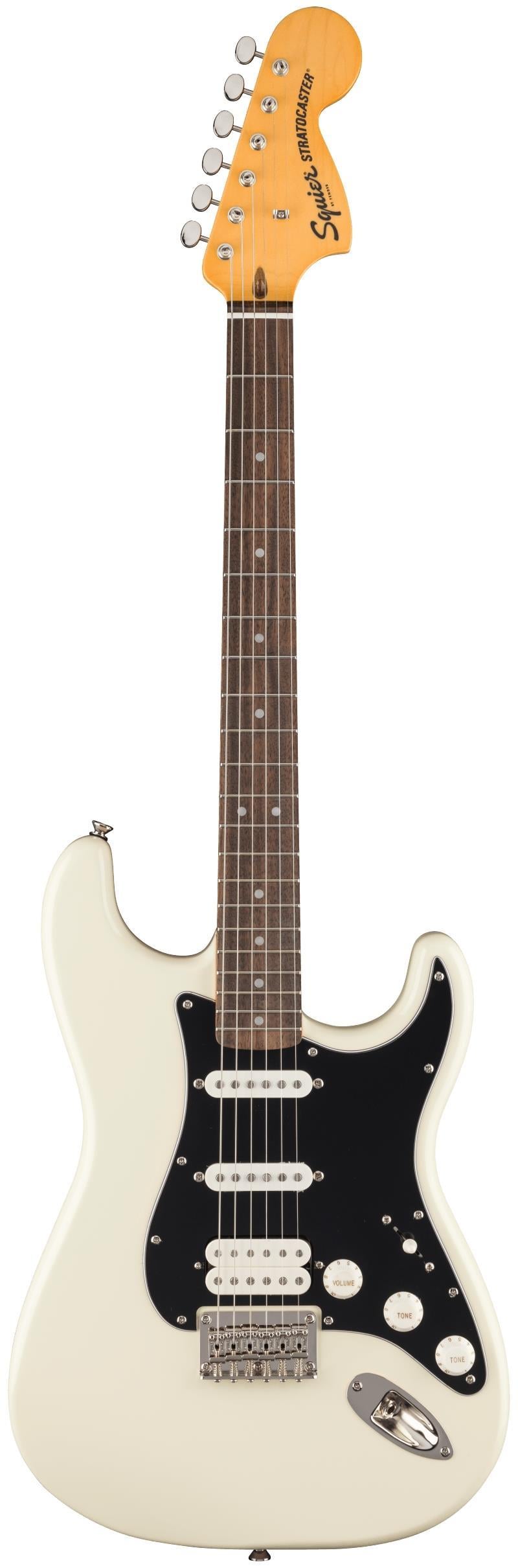 Squier Classic Vibe 70s Stratocaster Hard Tail HSS Laurel Klavye Olympic White Elektro Gitar