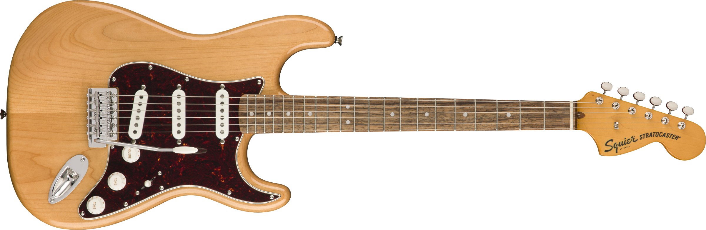 Squier Classic Vibe 70s Stratocaster Laurel Klavye Natural Elektro Gitar