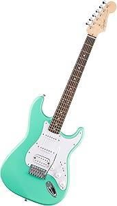 Squier Debut Stratocaster HSS Laurel Klavye Sea Foam Green Elektro Gitar