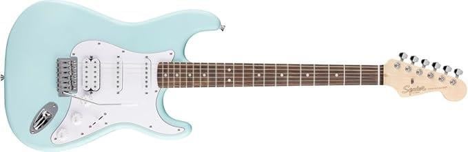 Squier Debut Stratocaster HSS Laurel Klavye Daphne Blue Elektro Gitar