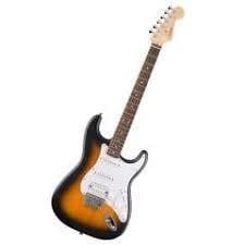 Squier Debut Stratocaster HSS Sabit Köprü Laurel Klavye 2 Ton Sunburst Elektro Gitar