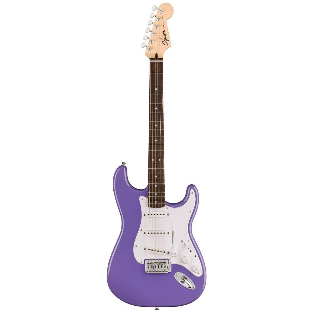 Squier Sonic Stratocaster Laurel Fingerboard White Pickguard Ultraviolet Elektro Gitar