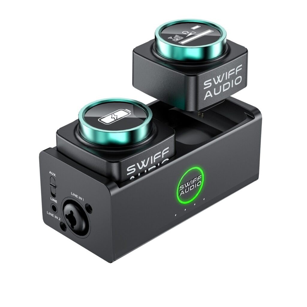 Swiff Audio WX-510 In-ear 5.8G  2 Alıcı + 1 Vericili Kablosuz Monitör Sistemi