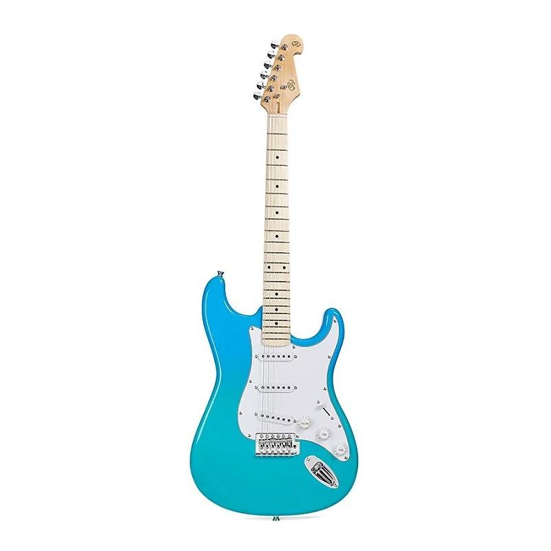 SX SBM1/BG Bas Gitar (Blue Glow)