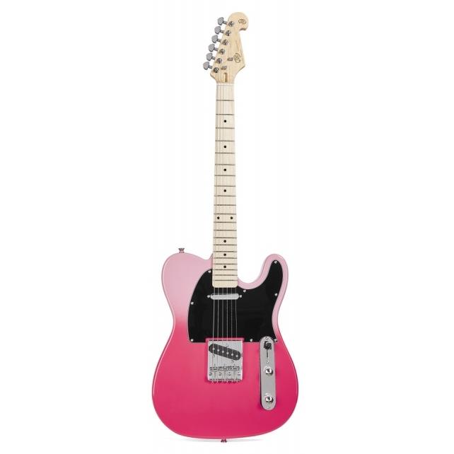 SX SEM2 Elektro Gitar (Pink Twilight)