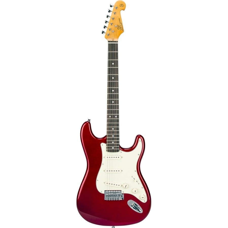 SX SST62 3/4 Elektro Gitar (Candy Apple Red)