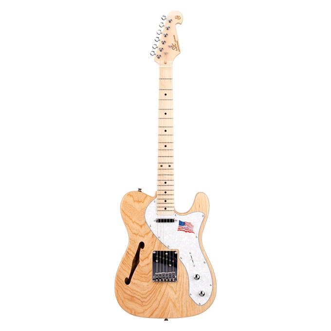 SX Telecaster Elektro Gitar (Naturel)