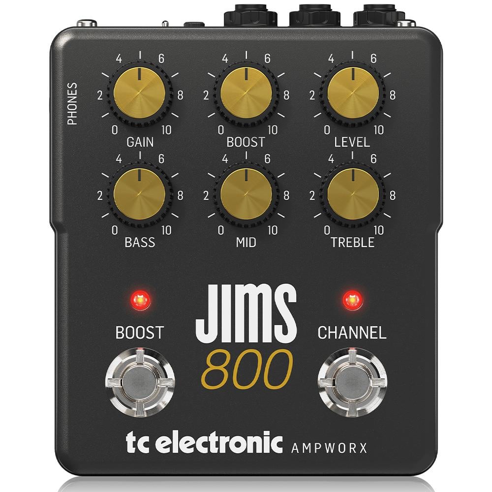 TC Electronic JIMS 800 PREAMP Pedalı