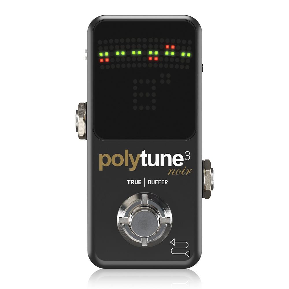 TC Electronic POLYTUNE 3 NOIR Tiny Polyphonic Tuner