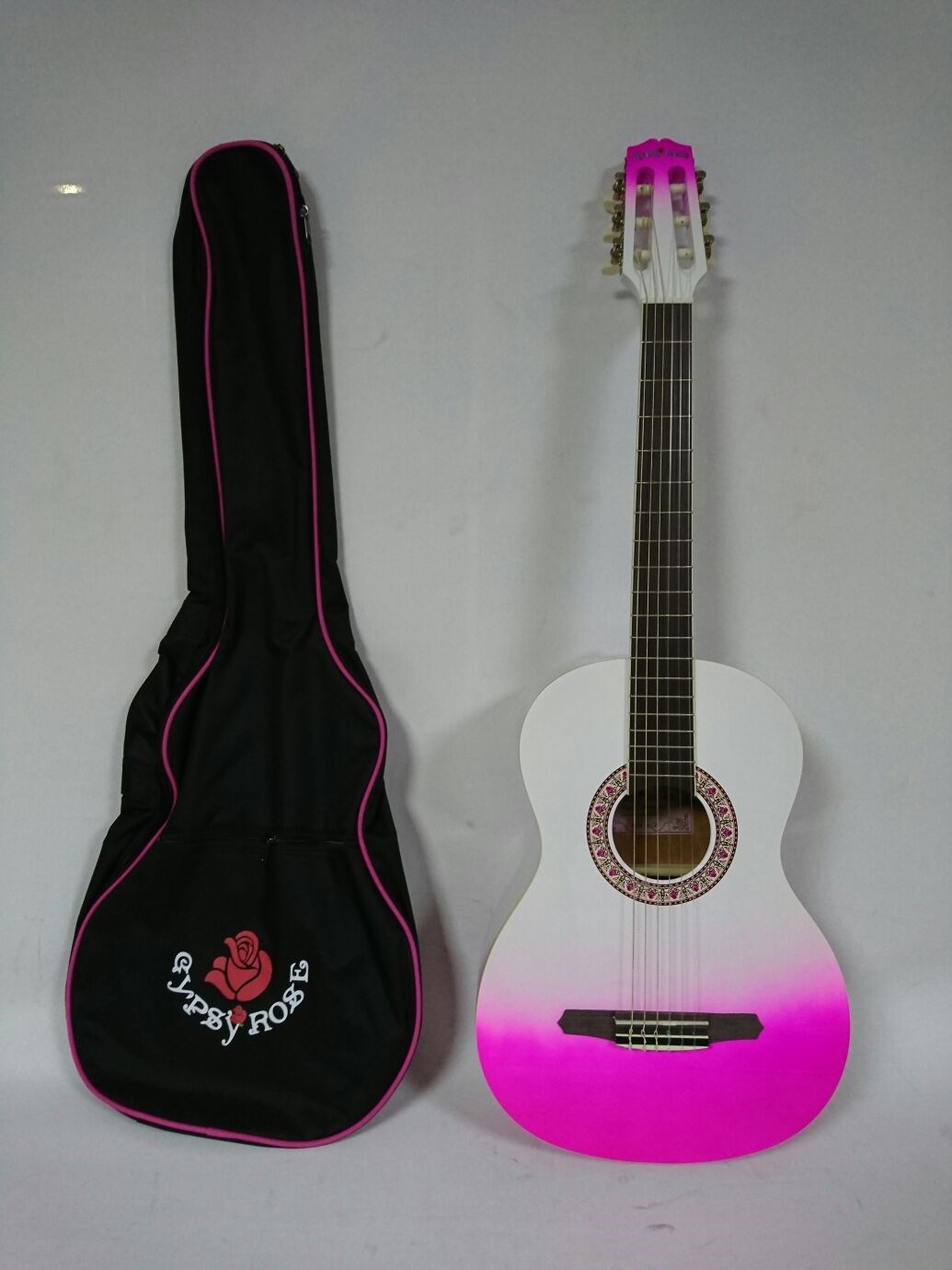 VALENCIA GRC1KPUB KLASİK GİTAR MOR, GYPSY ROSE SET