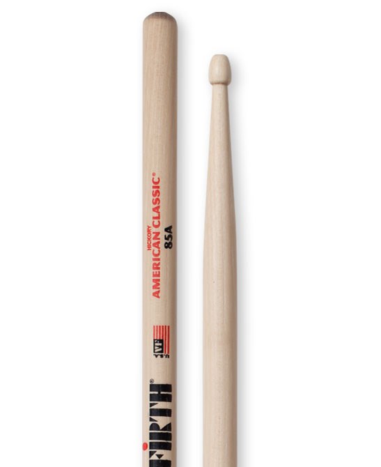 VICFIRTH 85A BAGET HICKORY, 0.550