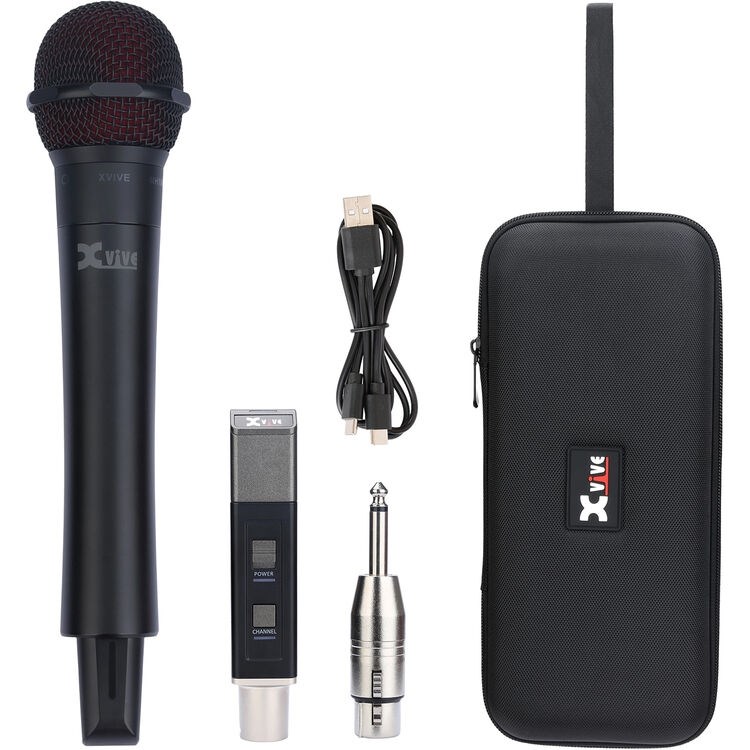 Xvive Audio M5 Kablosuz El Mikrofonu Sistemi (5.8 GHz)