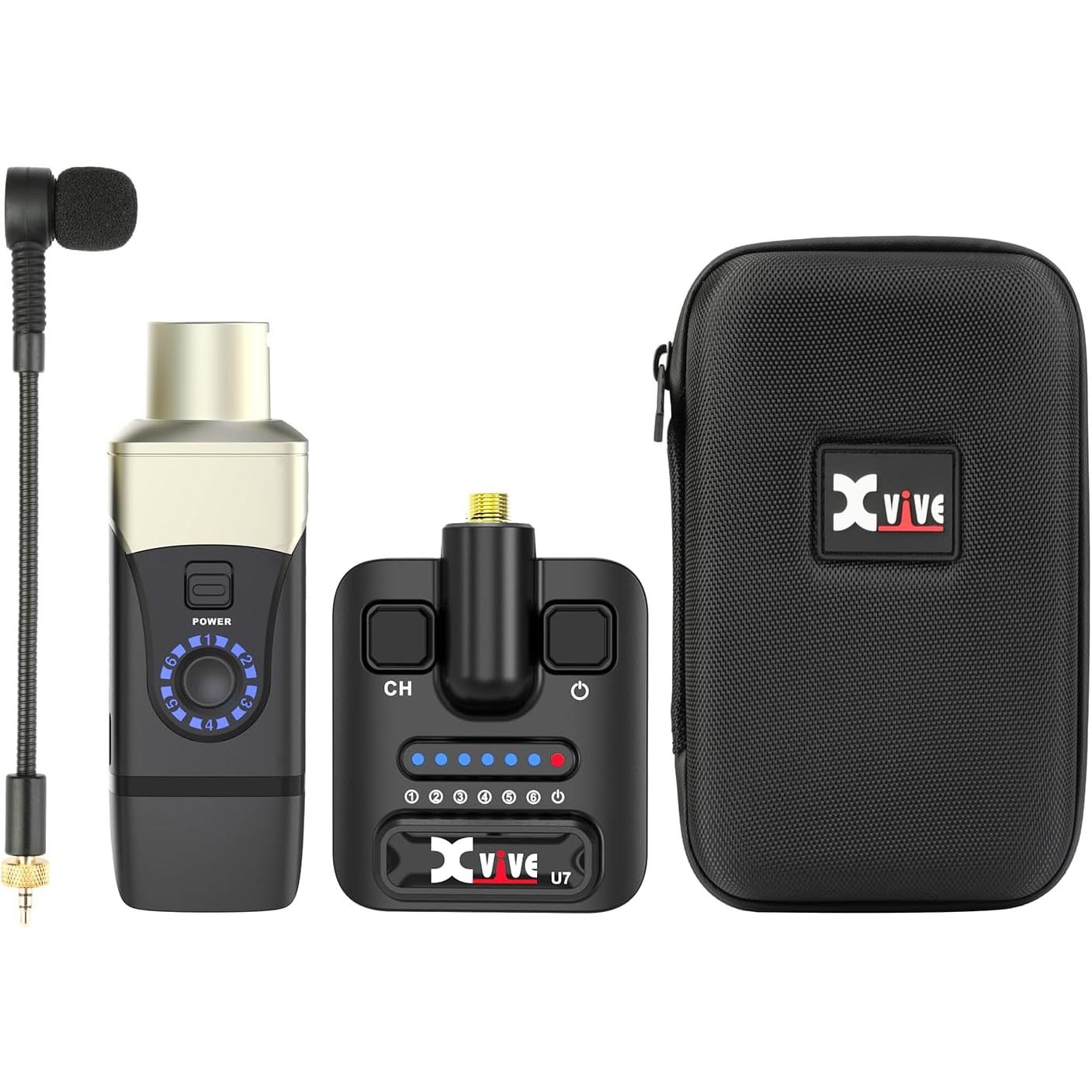 Xvive XV-U7 Saksofon ve Trompet için Kablosuz Mikrofon Sistemi
