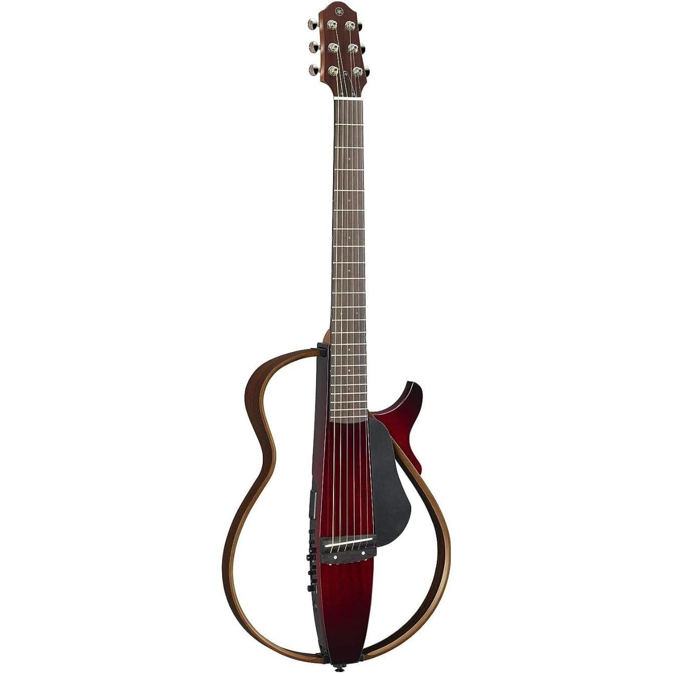 Yamaha SLG200S Silent Akustik Gitar (Crimson Red)