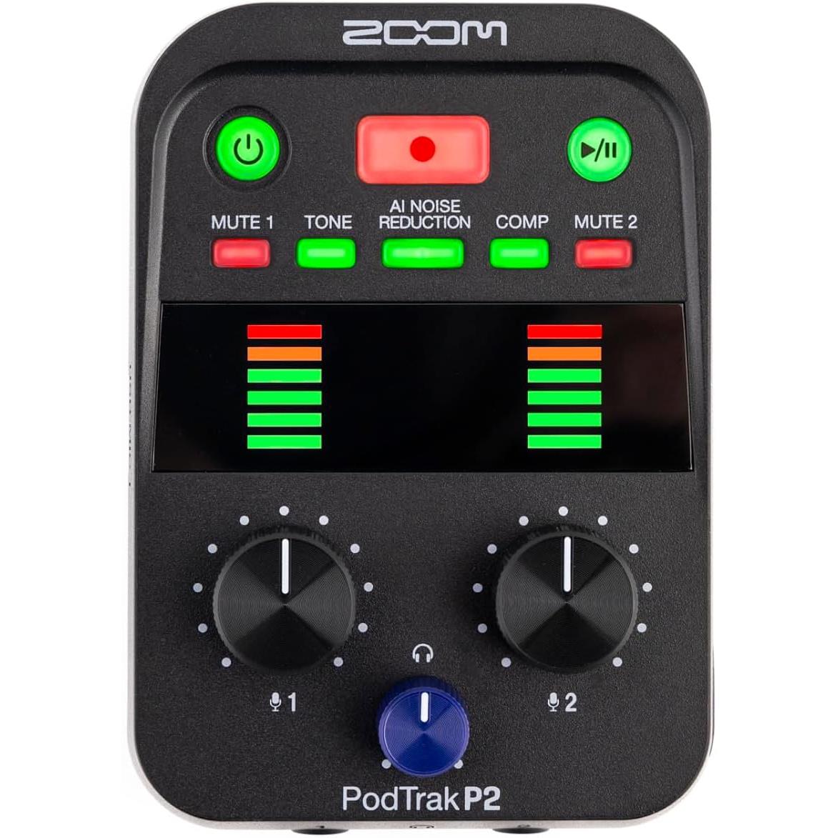 Zoom P2 PodTrak Podcast Recorder