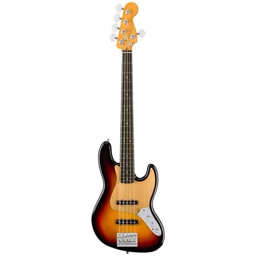 Fender American Ultra II Jazz Bass V Abanoz Klavye Ultraburst 5