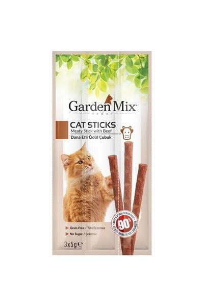 Gardenmix Dana Etli Kedi Stick Ödül 35 gr 50 Li