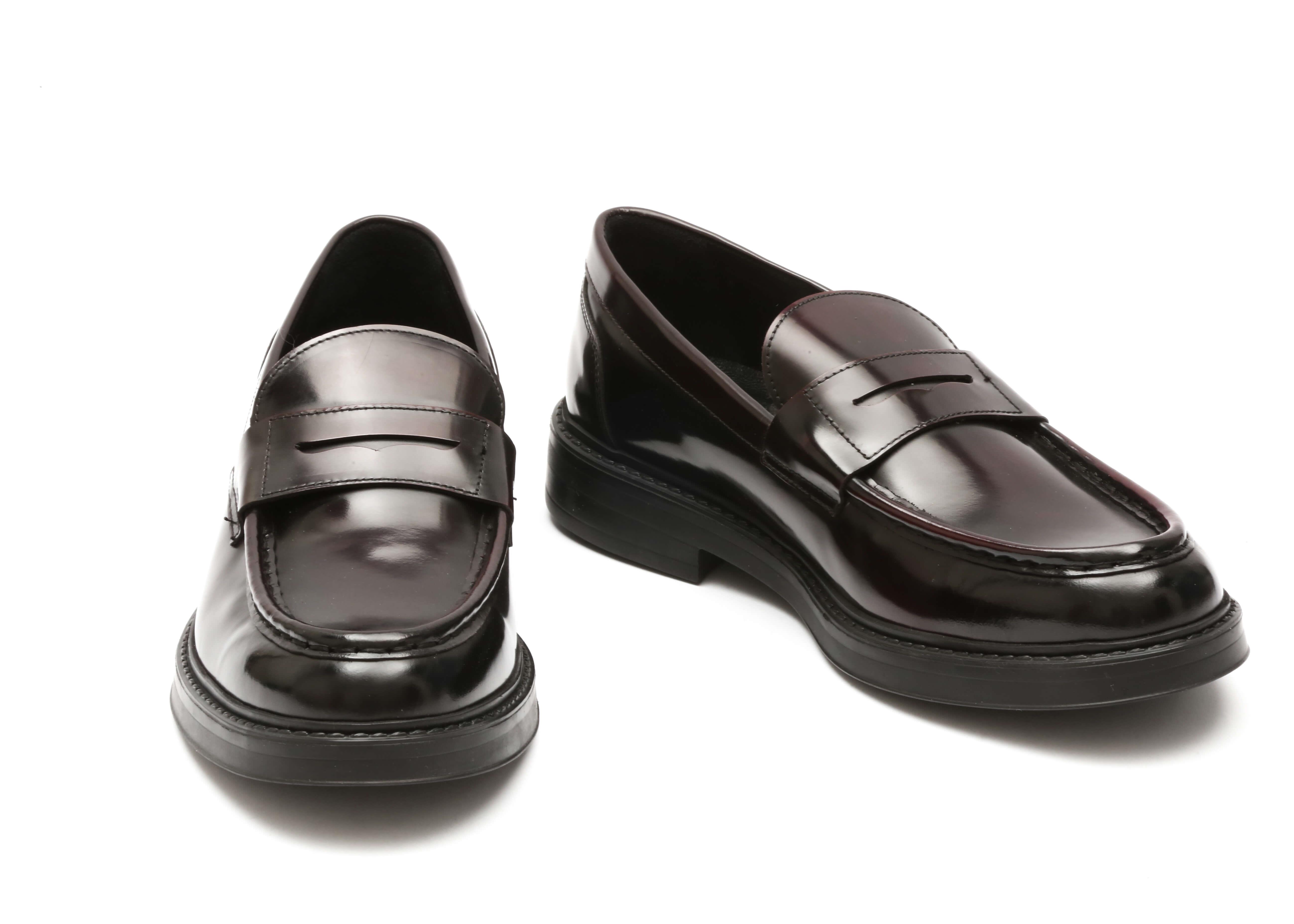 Babil Loafer 1 Erkek Ayakkabı Bordo Leather