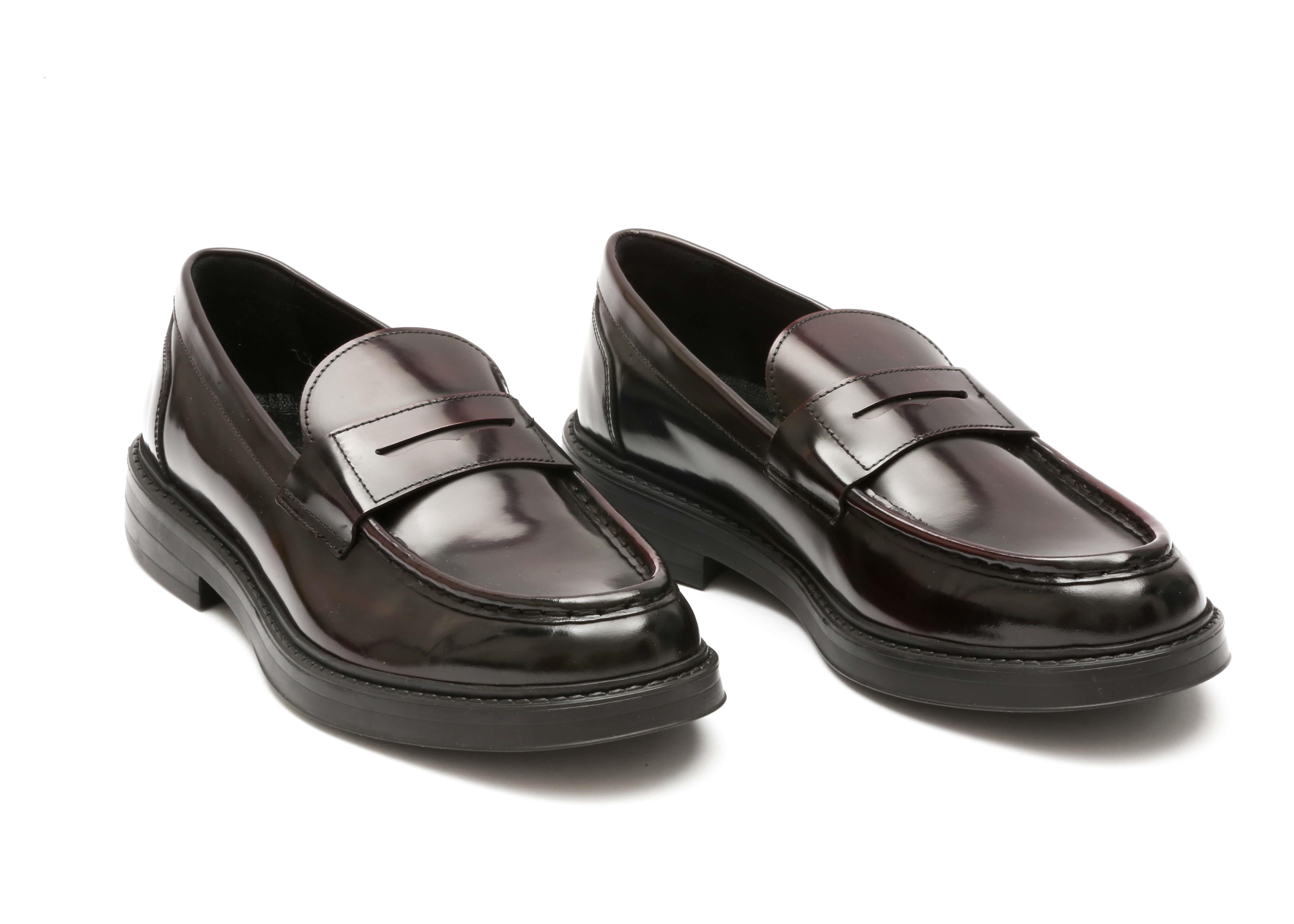 Babil Loafer 1 Erkek Ayakkabı Bordo Leather