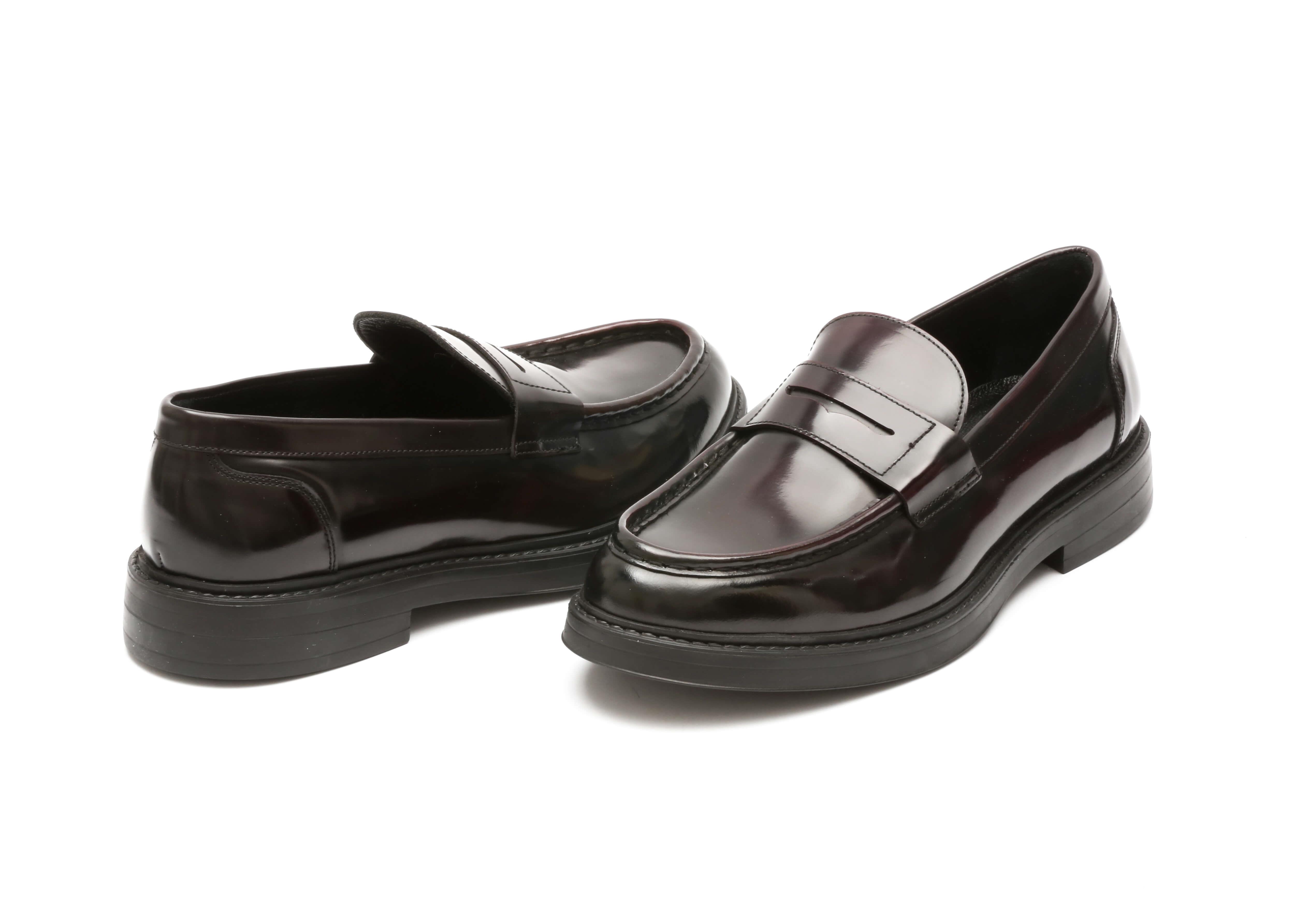 Babil Loafer 1 Erkek Ayakkabı Bordo Leather