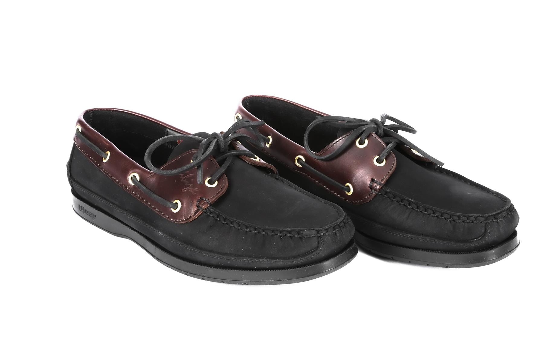 Djeep Ibiza 1 Yat Shoes Siyah Nubuck