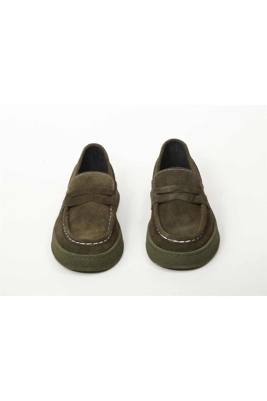 Fresh Casual Erkek Ayakkabı Oliv Nubuck