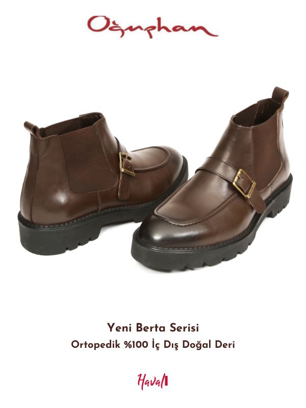 Golden Berta Tk Casual Erkek Bot Kahve