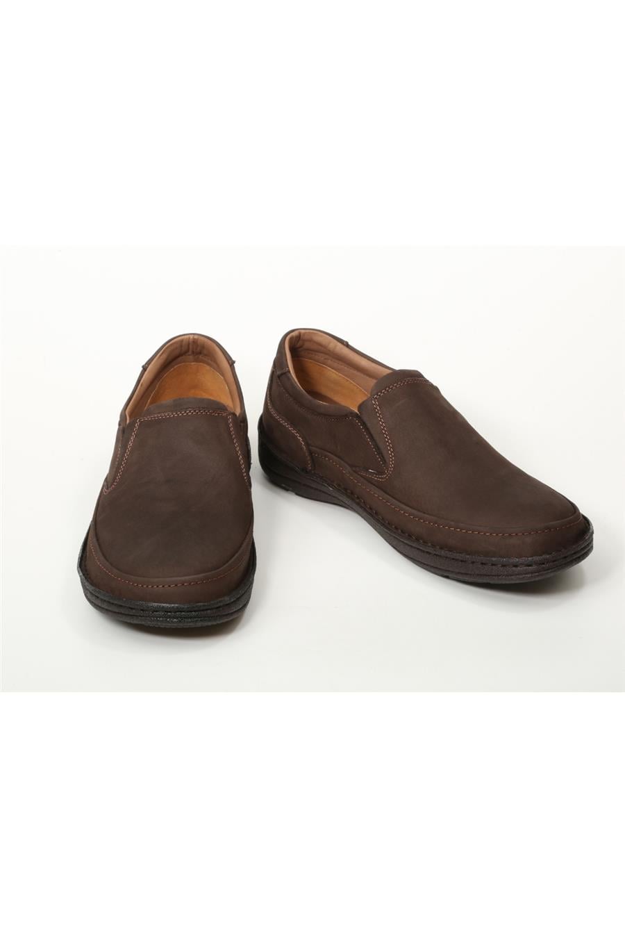 Nature Easy Comfort Yumuşak Erkek Ayakkabı Kahve Nubuck