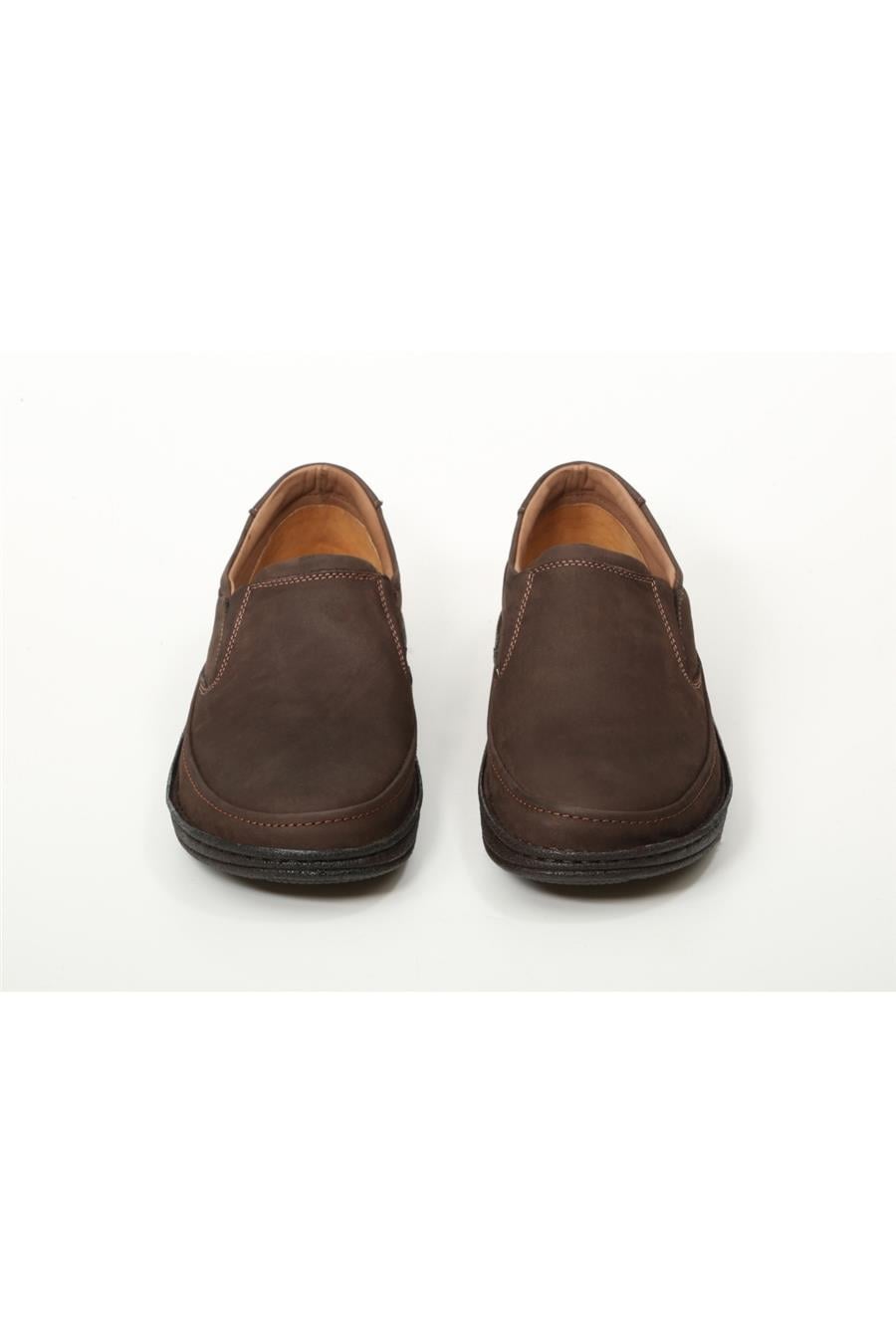 Nature Easy Comfort Yumuşak Erkek Ayakkabı Kahve Nubuck