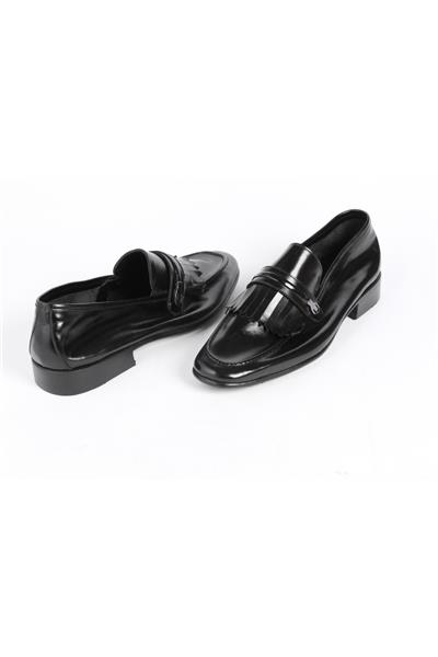 Apache 03 Yumuşak Kösele Erkek Ayakkabı Siyah