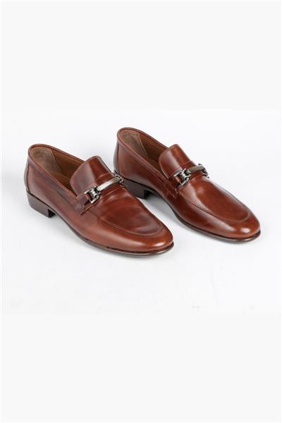 Apache 05 Tokalı Yumuşak  Kösele Erkek Ayakkabı Camel