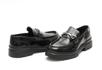 Babil 05 TK Business Line Erkek Ayakkabı Black Leather