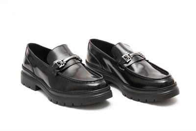 Babil 05 TK Business Line Erkek Ayakkabı Black Leather