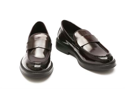 Babil Loafer 1 Erkek Ayakkabı Bordo Leather