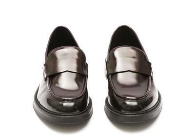 Babil Loafer 1 Erkek Ayakkabı Bordo Leather