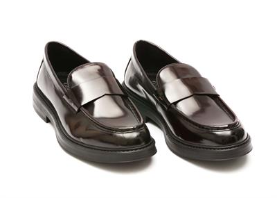 Babil Loafer 1 Erkek Ayakkabı Bordo Leather