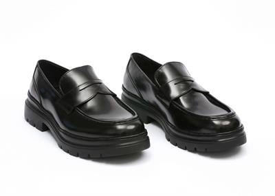 Babil Loafer 3  Erkek Ayakkabı Black Leather
