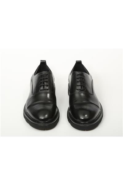 Babil Walk 01 Business Line Erkek Ayakkabı Black Leather