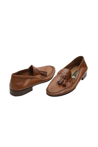 Basel 033 Erkek Kösele Yumuşak Ayakkabı Camel