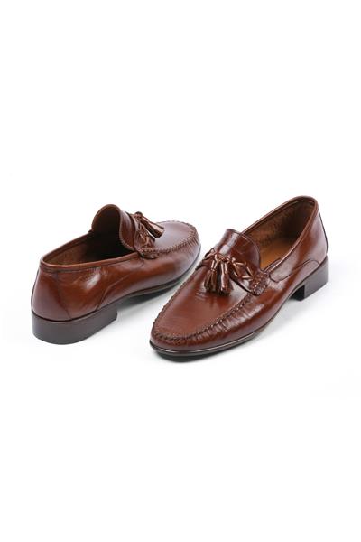 Basel 05 Erkek Kösele Yumuşak Ayakkabı Kahve
