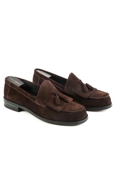 Corcık Everyday  El Yapımı  Casual Erkek Ayakkabı Kahve Nubuck